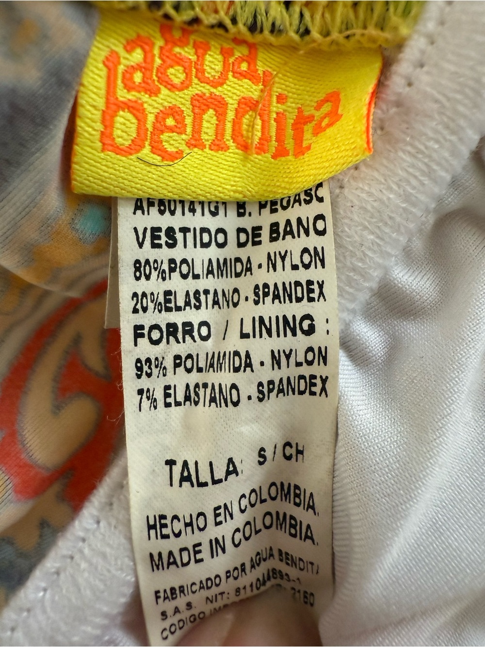 Agua Bendita Rare Carousel Edition Hand Embroidered Crochet Beadwork Bikini Sz S - Picture 16 of 16